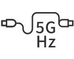 5GHz帯対応